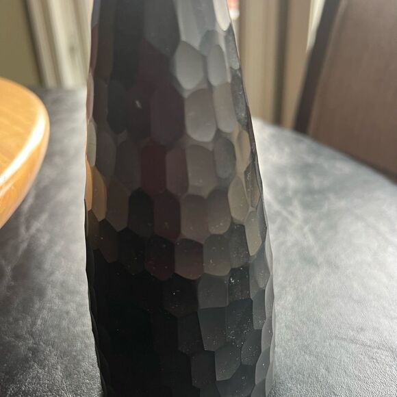 Tall Black Bud Vase - Picture 2 of 4